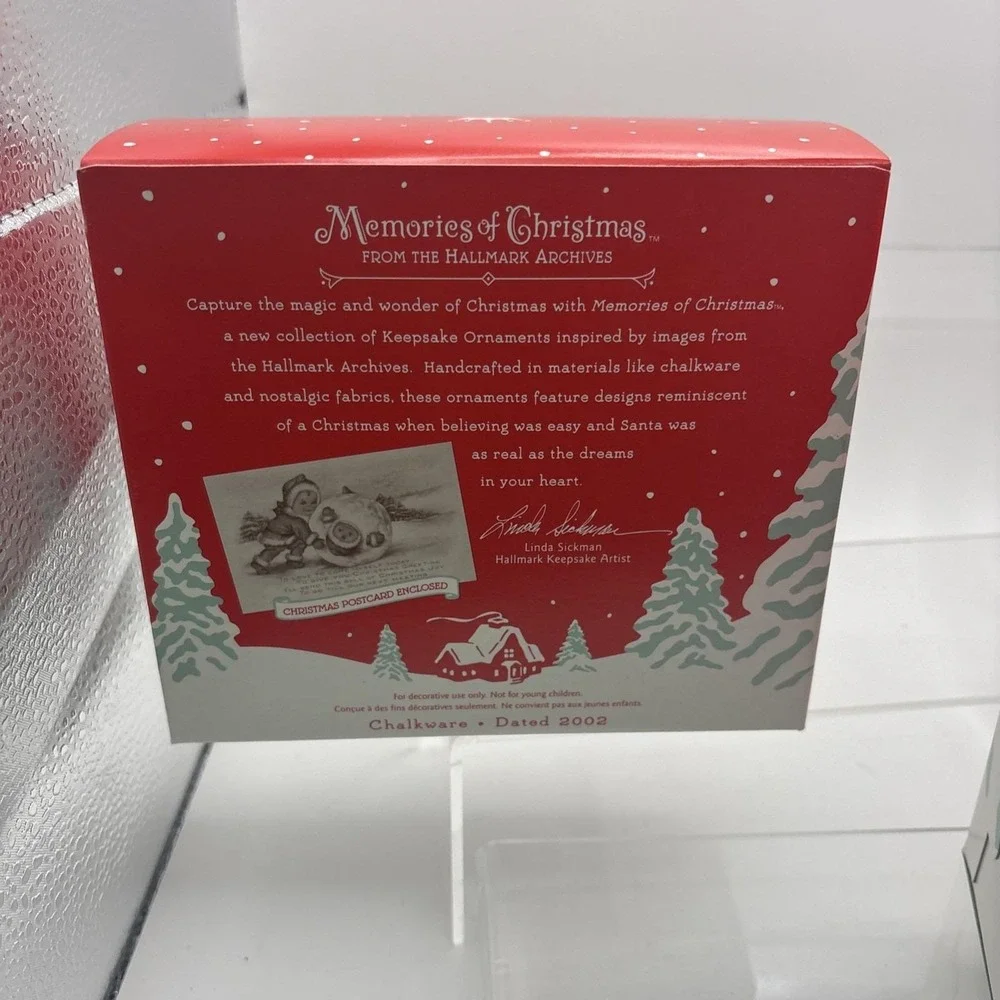 Hallmark~Memories Of Christmas~Christmas Joy and A Winter's Ride~2002